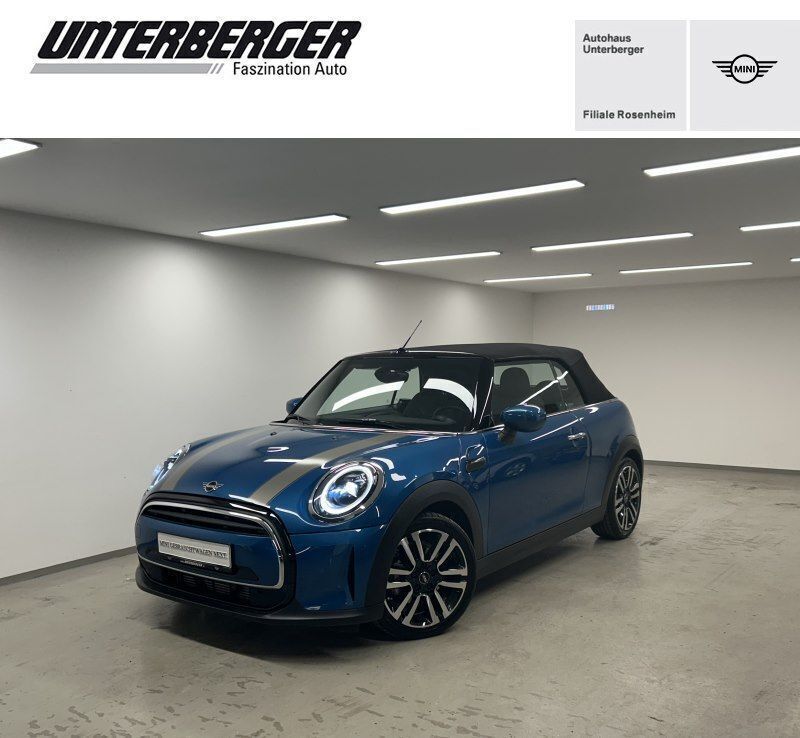 Island blue Gebraucht 2022 Mini Cooper Cabriolet Cabrio | 26.850 € (Guter Preis) - Bild 1/4