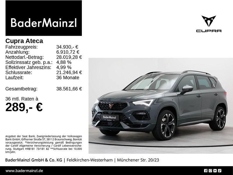 Wurzelgrün Gebraucht 2024 Cupra Ateca SUV | 34.930 € (Fairer Preis) - Bild 1/3
