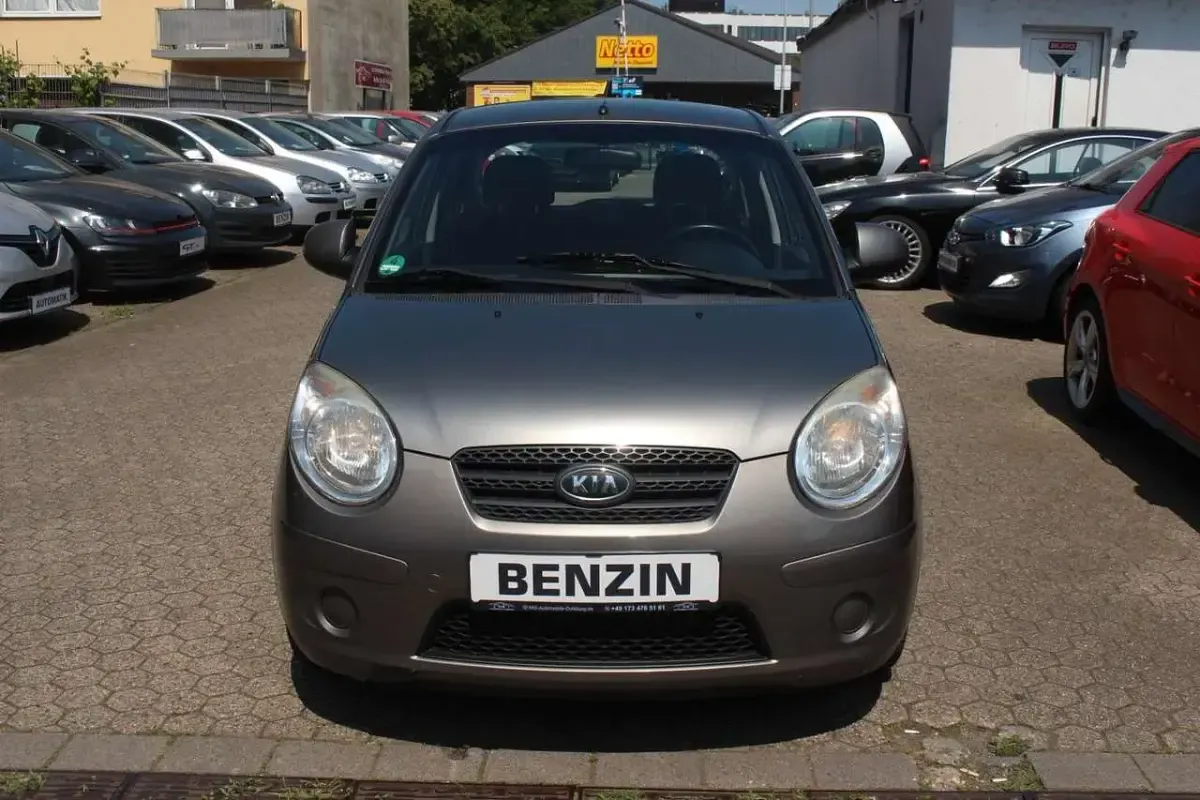 Gebraucht Kia Picanto Start 65 PS (47 kW) 2009 Grau Kleinwagen