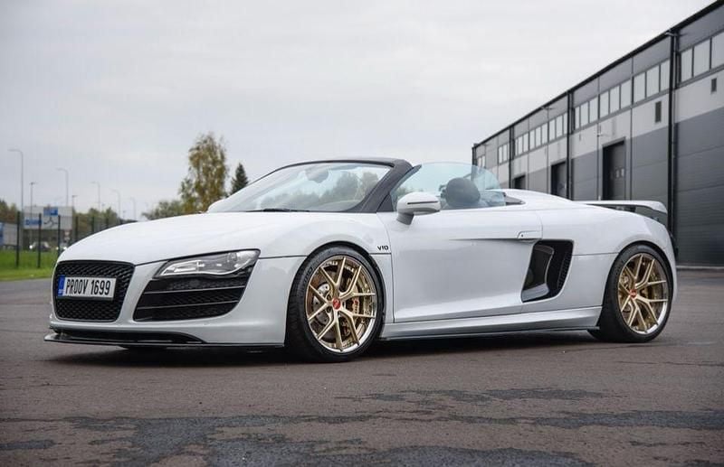 Weiß Gebraucht 2011 Audi R8 Spyder Sport Cabrio | 70.000 € (Fairer Preis) - Bild 1/4