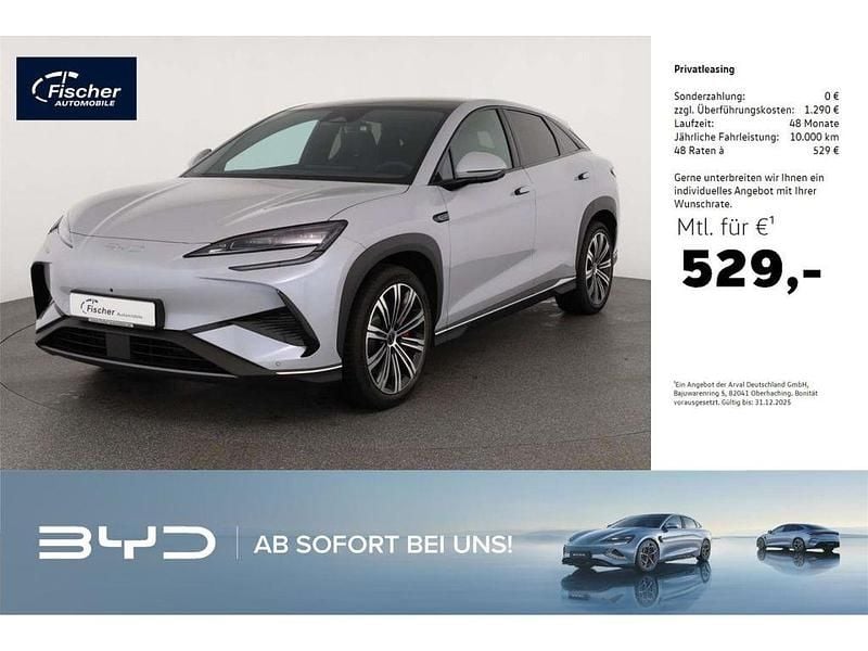 Indigo grey+black Gebraucht 2025 BYD Sealion 7 Design SUV | 43.980 € (Superpreis) - Bild 1/4