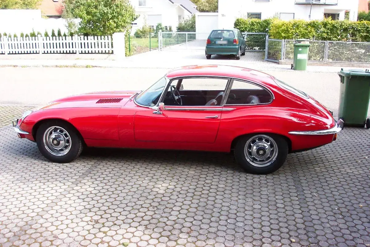 Gebraucht Jaguar E-Type 265 PS (194 kW) 1972 Rot Coupé