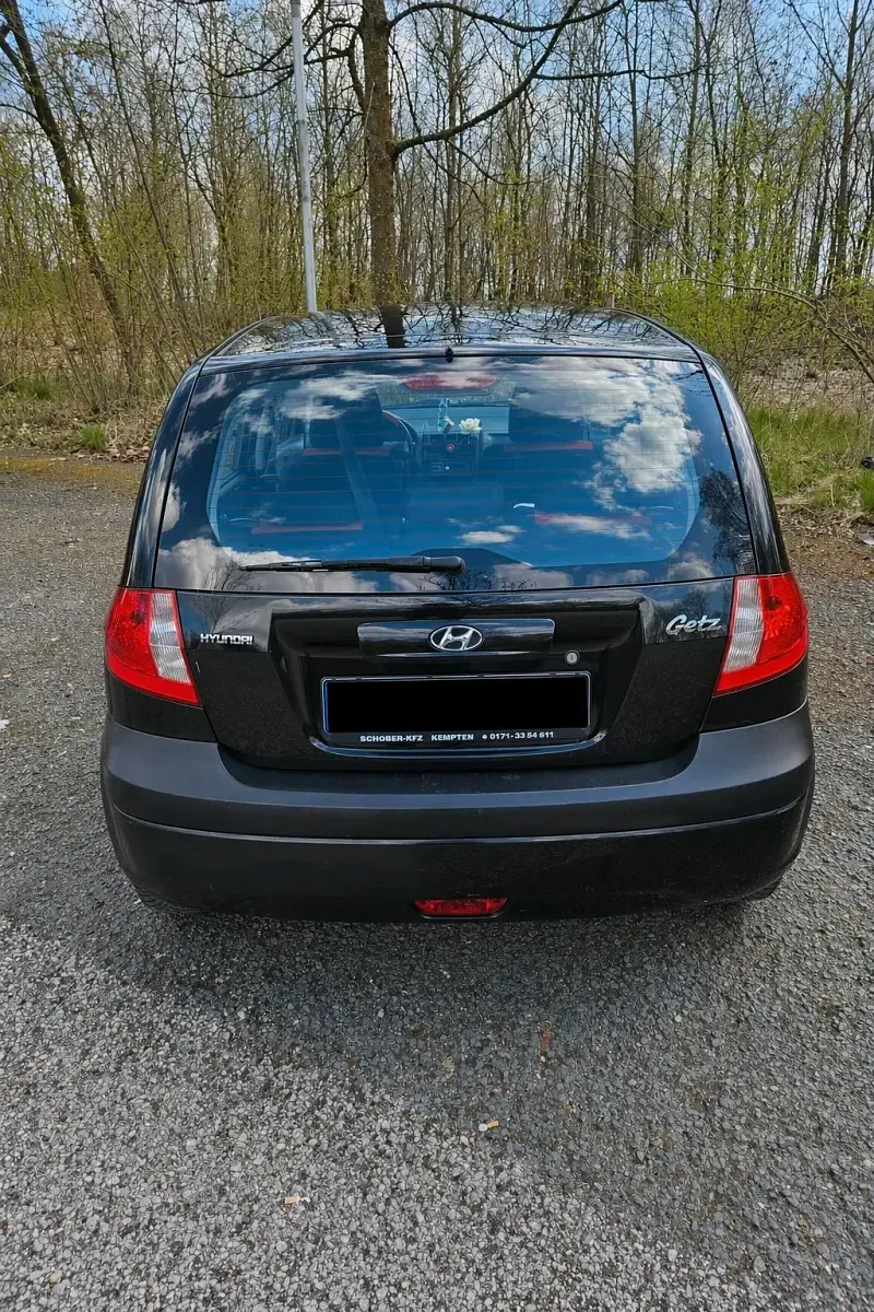 Gebraucht Hyundai Getz 82 PS (60 kW) 2008 Schwarz Kleinwagen