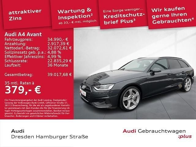 Gebraucht Audi A4 Ambiente 204 PS (150 kW) 2024 Manhattangrau metallic Kombi