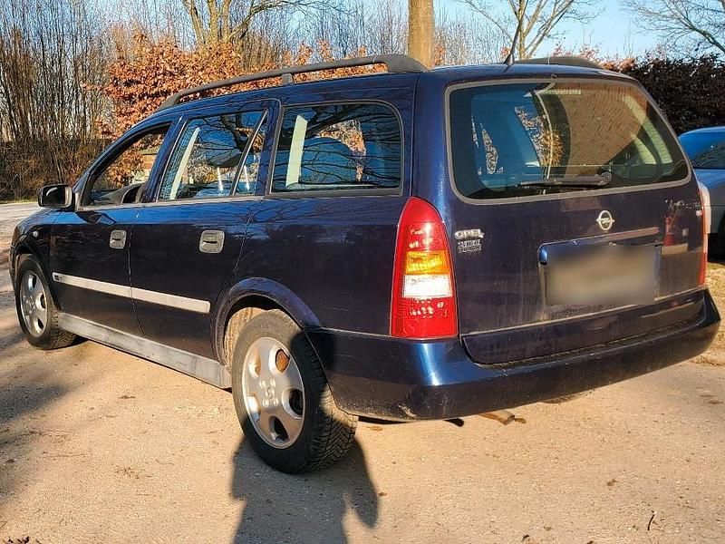 Gebraucht Opel Astra 75 PS (55 kW) 2001 Blau Kombi