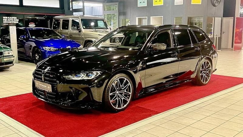 Black sapphire metallic Gebraucht 2023 BMW M3 Competition Edition Kombi | 79.980 € (Guter Preis) - Bild 1/4