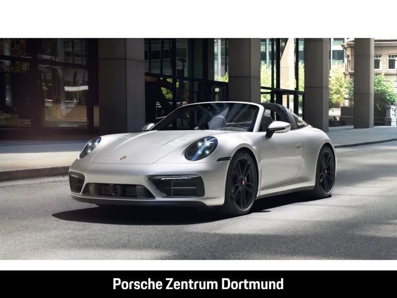 Gtsilbermetallic Gebraucht 2023 Porsche 911 Targa 4 Cabrio | 189.900 € - Bild 1/4