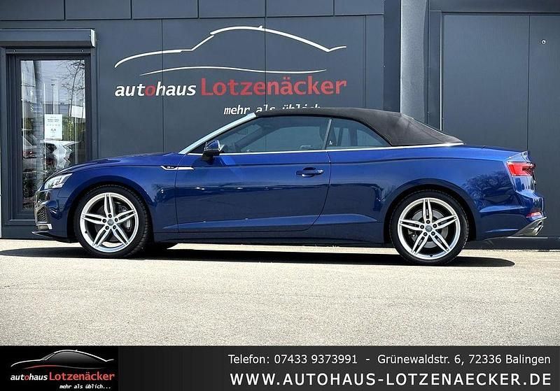 Używany Audi A5 Cabriolet S-Line 252 KM (185 kW) 2017 Niebieski Kabriolet