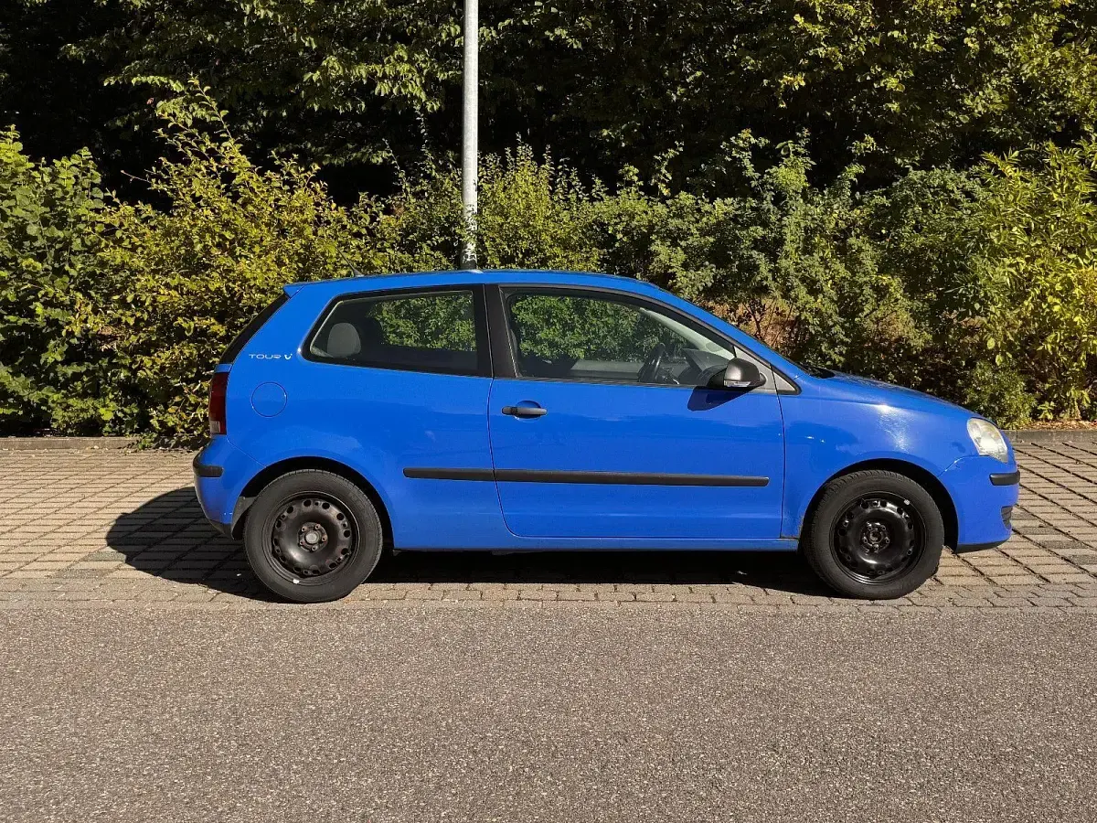 Gebraucht VW Polo 60 PS (44 kW) 2007 Blau Kleinwagen