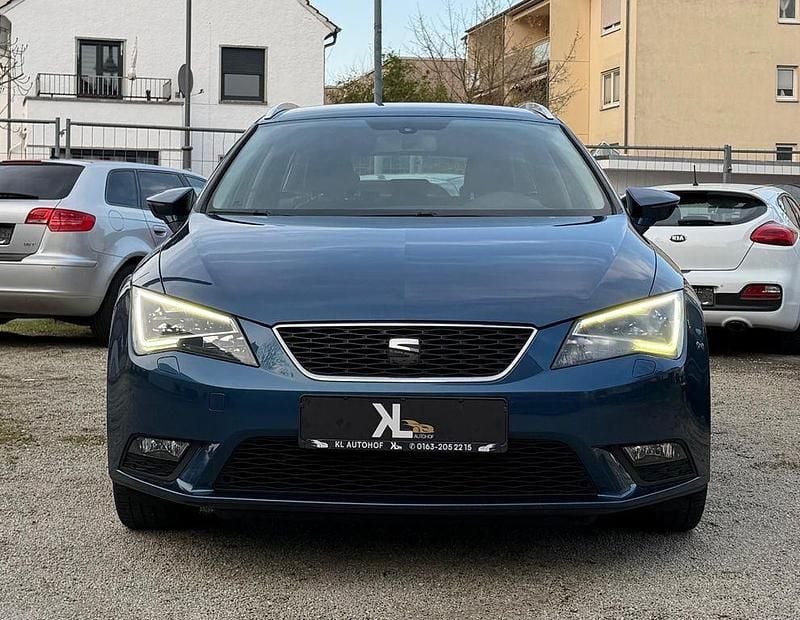 Gebraucht Seat Leon ST Style 125 PS (91 kW) 2015 Blau Kombi