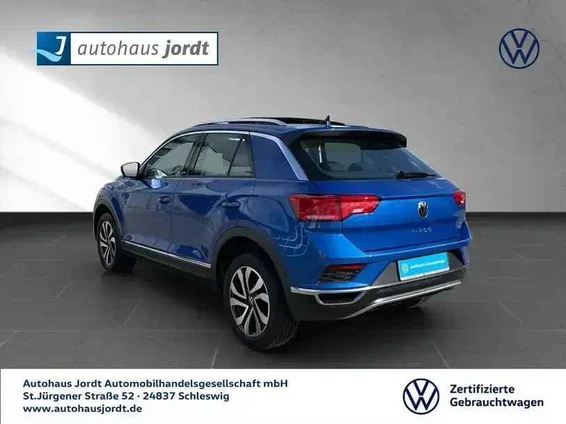 Gebraucht VW T-Roc Active 150 PS (110 kW) 2021 Blau SUV