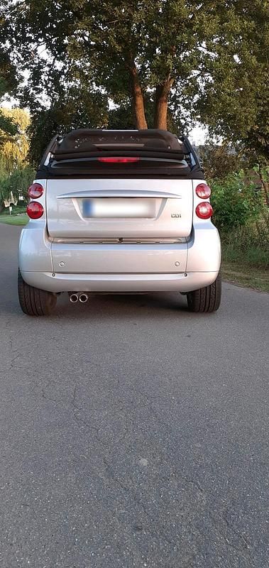 Gebraucht Smart ForTwo Cabrio Brabus 54 PS (39 kW) 2010 Silber Cabrio