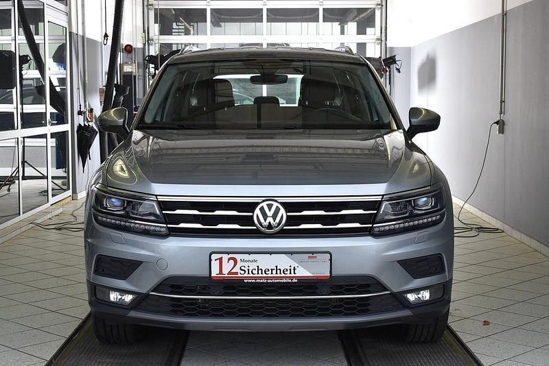 Gebraucht VW Tiguan Allspace Highline 150 PS (110 kW) 2021 Silber SUV