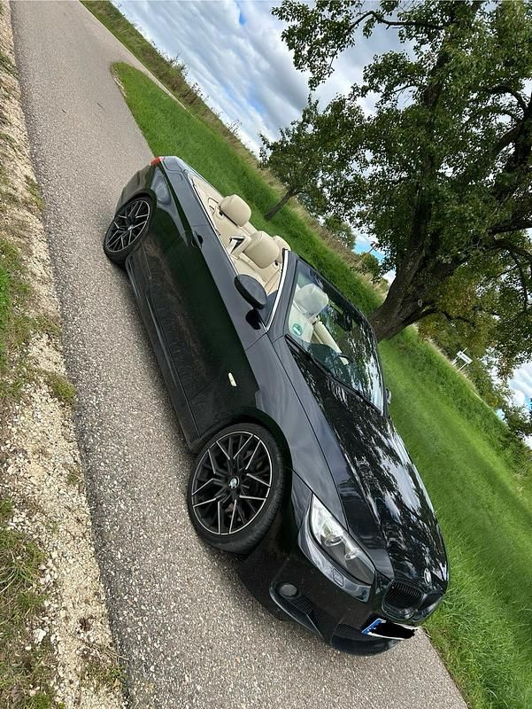 Schwarz Gebraucht 2007 BMW 335 Cabriolet Cabrio | 12.000 € (Superpreis) - Bild 1/4