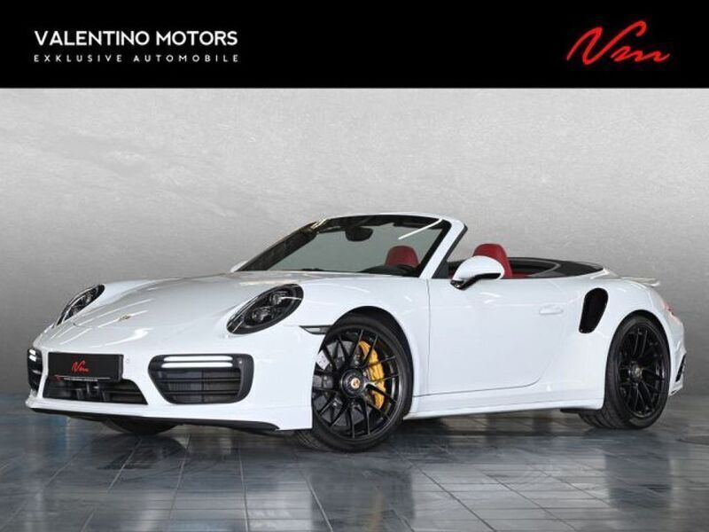 Pure white Gebraucht 2016 Porsche 911 Turbo S Cabriolet Cabrio | 139.900 € - Bild 1/4