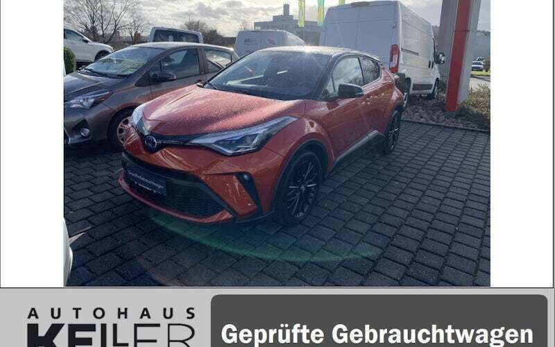 Infernorange metallic / dach s Gebraucht 2019 Toyota C-HR Edition SUV | 22.990 € (Fairer Preis) - Bild 1/4
