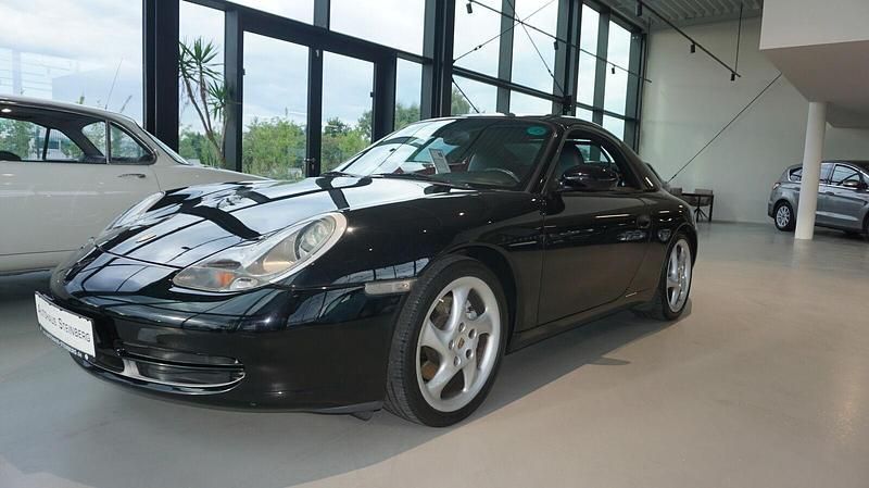 Schwarz Gebraucht 2000 Porsche 911 Carrera 4 Cabrio | 38.500 € (Fairer Preis) - Bild 1/4