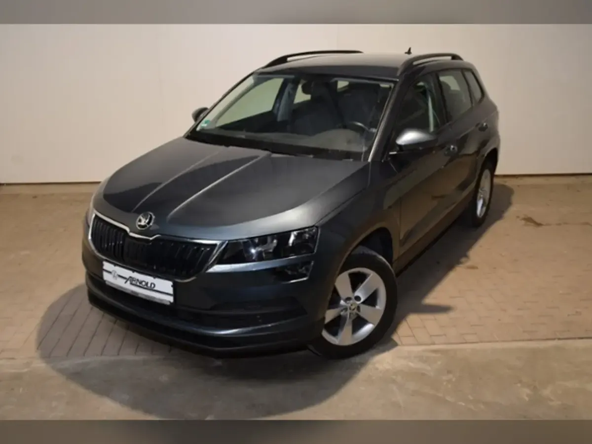 Gebraucht Skoda Karoq Style 150 PS (110 kW) 2021 Quarzgraumetallic SUV