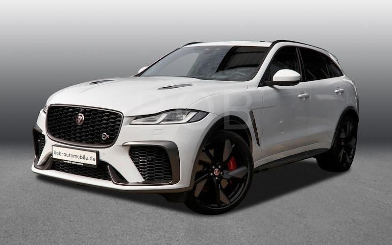 Yulong white (weiß) Gebraucht 2021 Jaguar F-Pace SVR SUV | 64.410 € (Teuer) - Bild 1/4