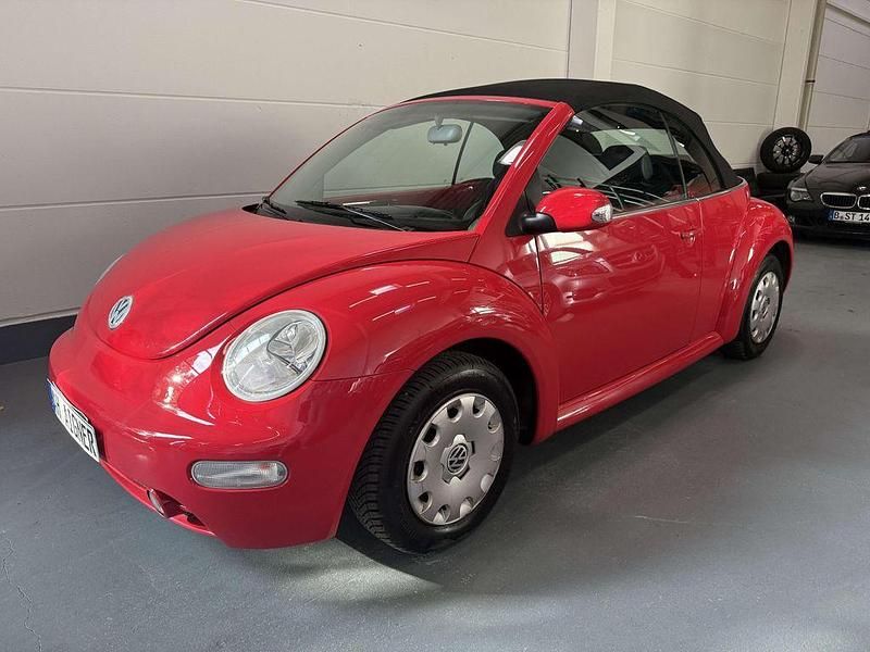 Rot Gebraucht 2003 VW Beetle Highline Cabrio | 4.850 € (Fairer Preis) - Bild 1/4
