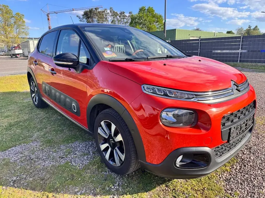 Gebraucht Citroën C3 Shine 110 PS (80 kW) 2018 Orange Kleinwagen