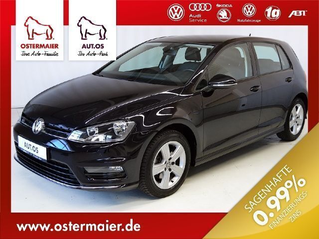 Gebraucht VW Golf VII R-line 110 PS (80 kW) 2016 Schwarz metallic Limousine