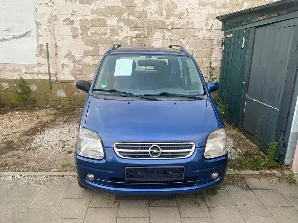 Gebraucht Opel Agila Comfort 75 PS (55 kW) 2002 Blau Van / Kleinbus