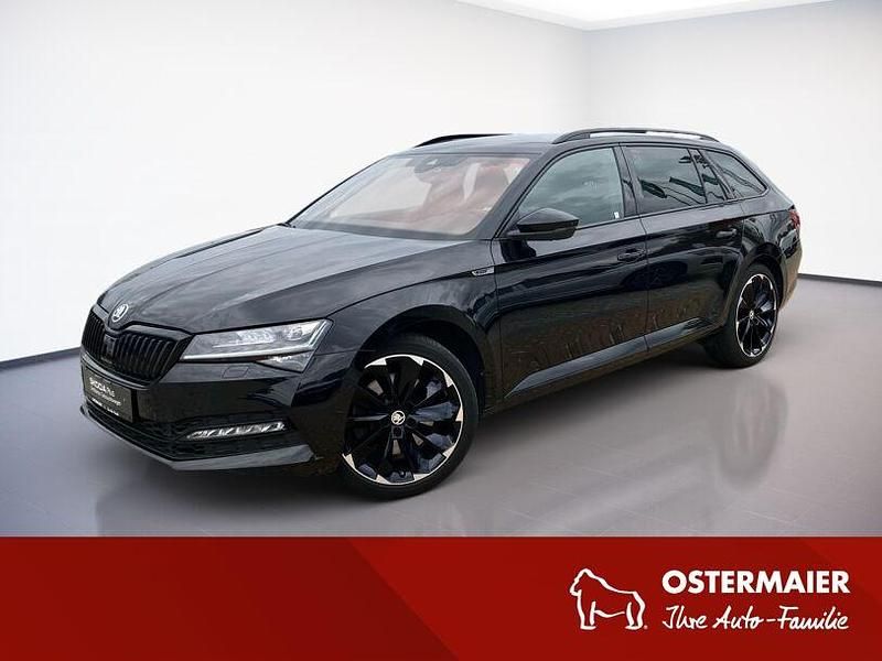 Blackmagic perleffekt met. Gebraucht 2022 Skoda Superb SportLine Kombi | 37.120 € (Etwas zu teuer) - Bild 1/4