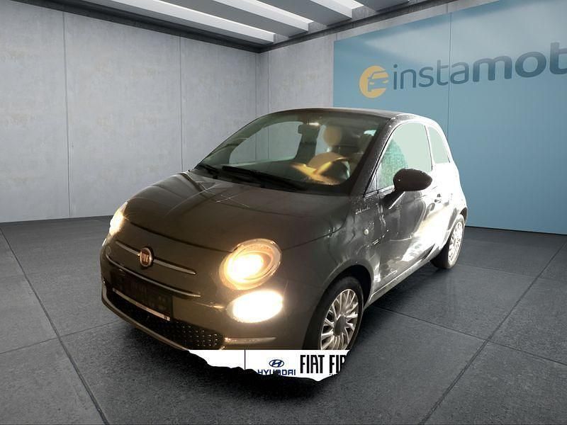 Grau Gebraucht 2021 Fiat 500C Dolcevita Cabrio | 13.499 € (Fairer Preis) - Bild 1/4