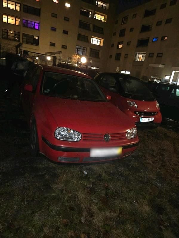 Gebraucht VW Golf IV 1999 Rot Kleinwagen