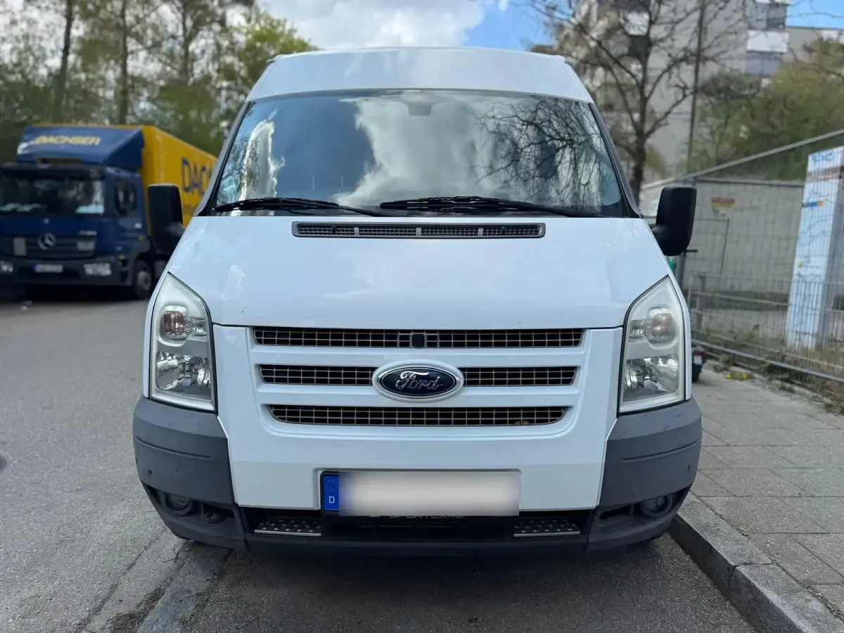Second-hand Ford Transit 125 CP (91 kW) 2013 Alb Monovolum