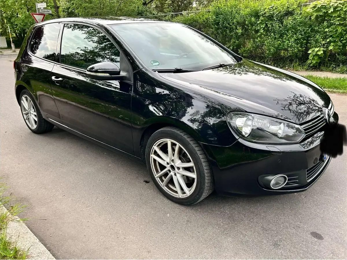 Gebraucht VW Golf VI 160 PS (117 kW) 2010 Schwarz Kleinwagen