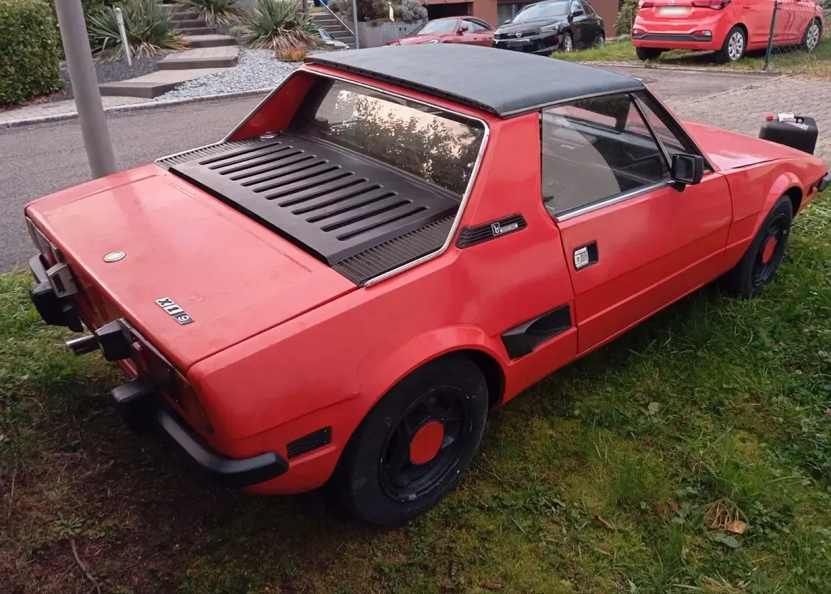 Gebraucht Fiat X 1/9 73 PS (53 kW) 1976 Rot Cabrio