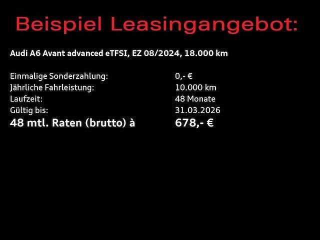 Gebraucht Audi A6 Advanced Plus 299 PS (219 kW) 2024 Firmamentblau metallic Kombi