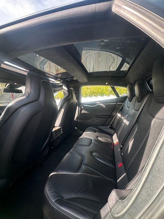 Gebraucht Tesla Model S 386 kW (525 PS) 2015 Blau Kleinwagen