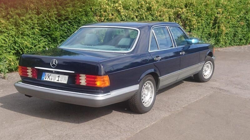 Blau Gebraucht 1980 Mercedes 280 SE Limousine | 8.800 € - Bild 1/4