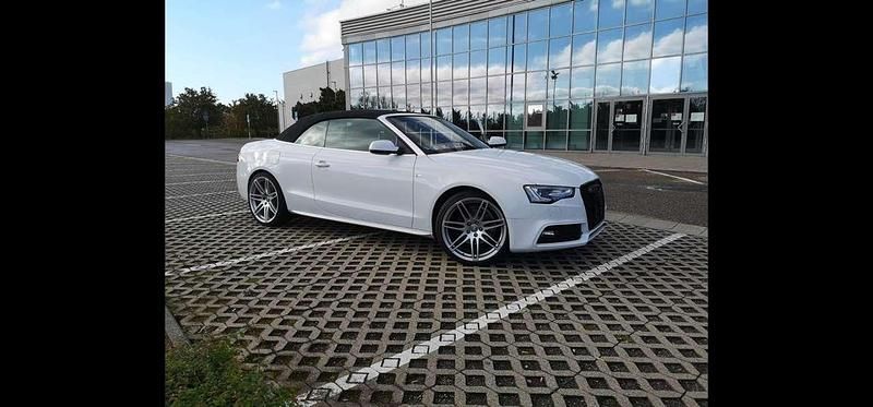Weiß Gebraucht 2013 Audi A5 Cabriolet Cabrio | 16.500 € (Fairer Preis) - Bild 1/4