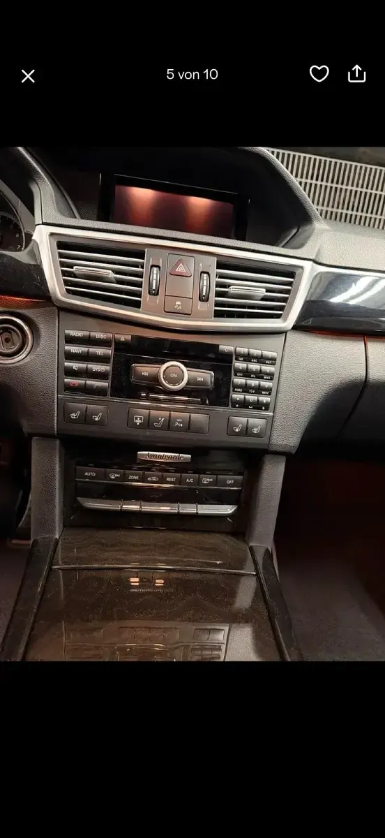 Gebraucht Mercedes E350 Avantgarde 292 PS (214 kW) 2010 Blau Limousine