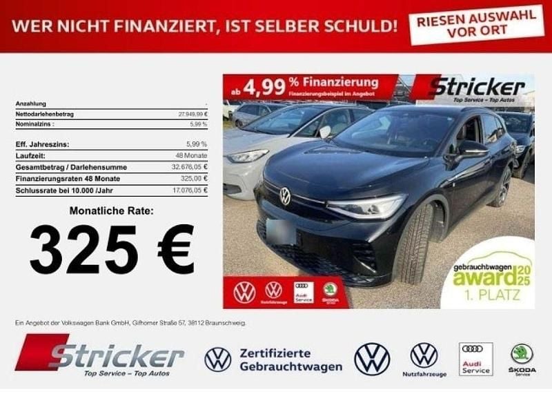 Gebraucht VW ID.4 219 kW (299 PS) 2022 Mythosschwarz metallic (metallic) SUV