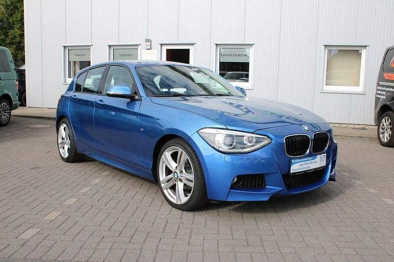 Blau Gebraucht 2015 BMW 116 M Sport Kleinwagen | 12.890 € (Fairer Preis) - Bild 1/4
