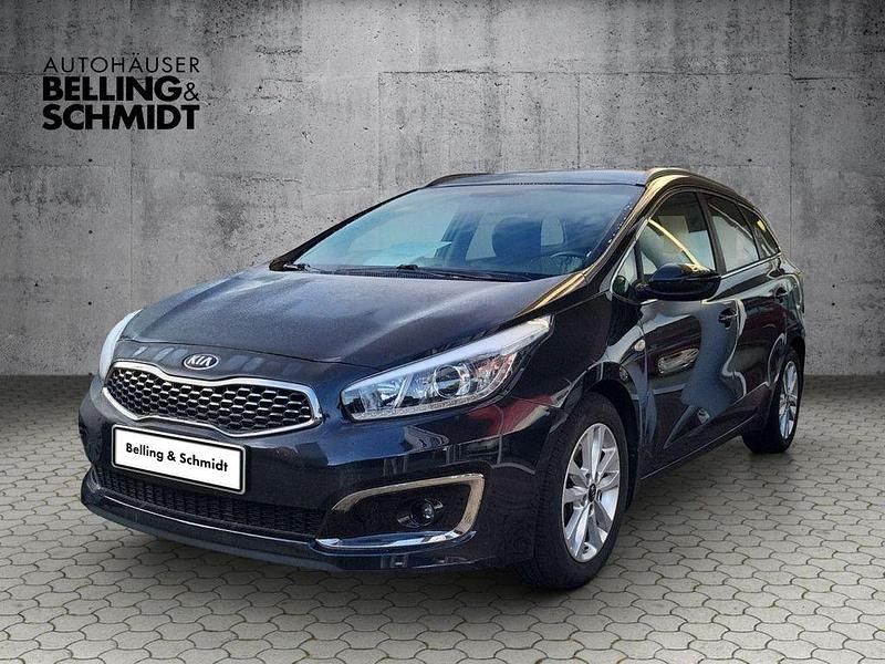 Schwarz Gebraucht 2017 Kia Ceed Sportswagon DREAM-TEAM Edition Kombi | 9.900 € (Fairer Preis) - Bild 1/3