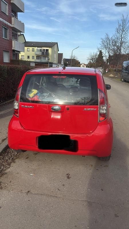 Rot Gebraucht 2008 Subaru Justy Kleinwagen | 1.500 € (Fairer Preis) - Bild 1/4