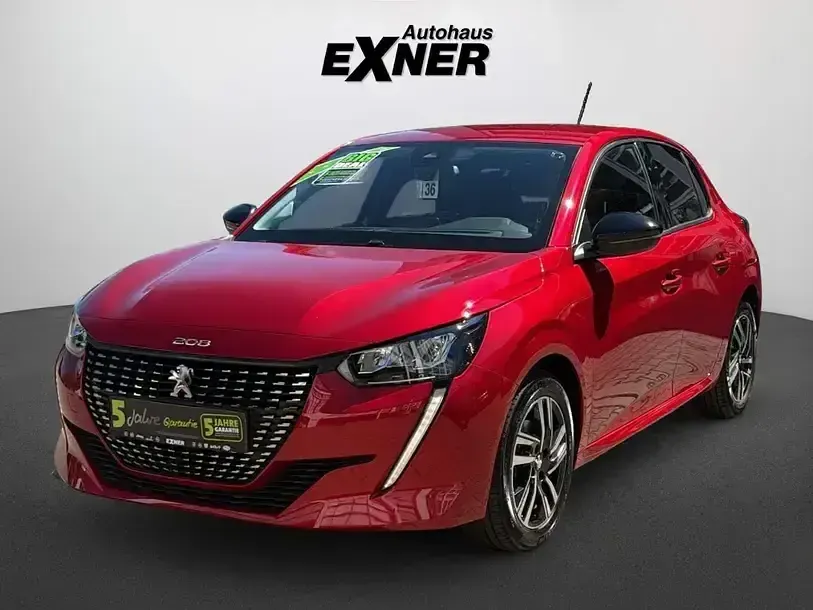Gebraucht Peugeot 208 Allure 101 PS (74 kW) 2023 Elixier rot Kleinwagen