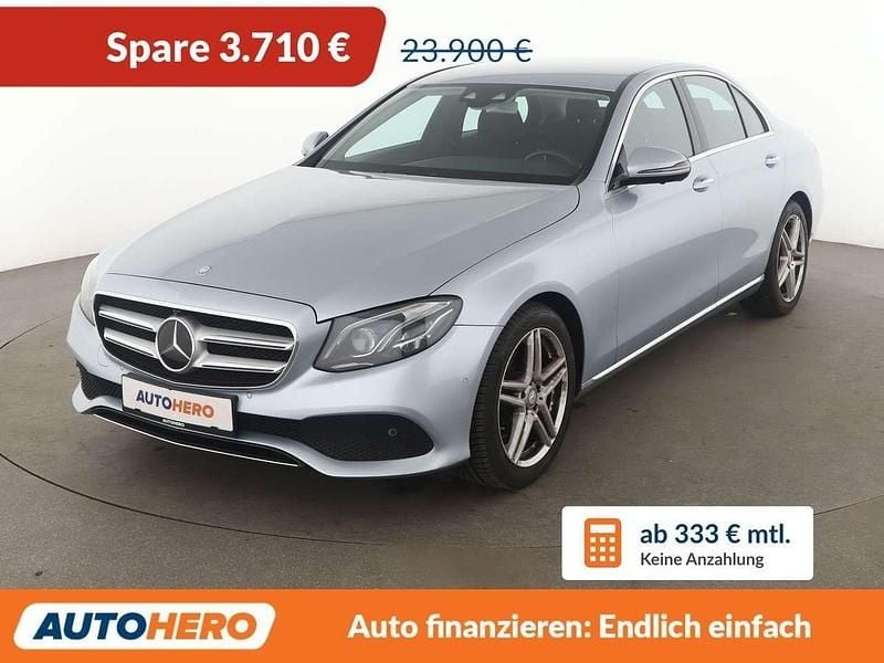 Gebraucht Mercedes E200 Avantgarde 184 PS (135 kW) 2016 Diamantsilber Limousine