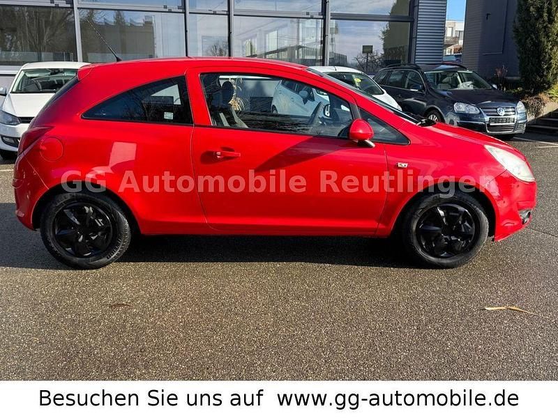 Gebraucht Opel Corsa Edition 80 PS (58 kW) 2009 Rot Limousine