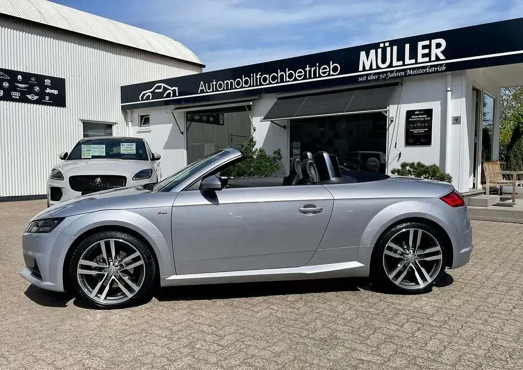 Gebraucht Audi TT Roadster S-Line 179 PS (131 kW) 2017 Silber Cabrio