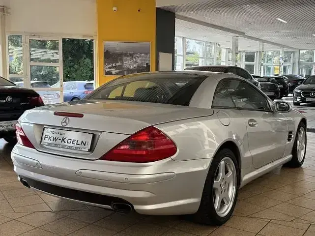 Gebraucht Mercedes SL500 AMG line 306 PS (225 kW) 2002 Silber Cabrio
