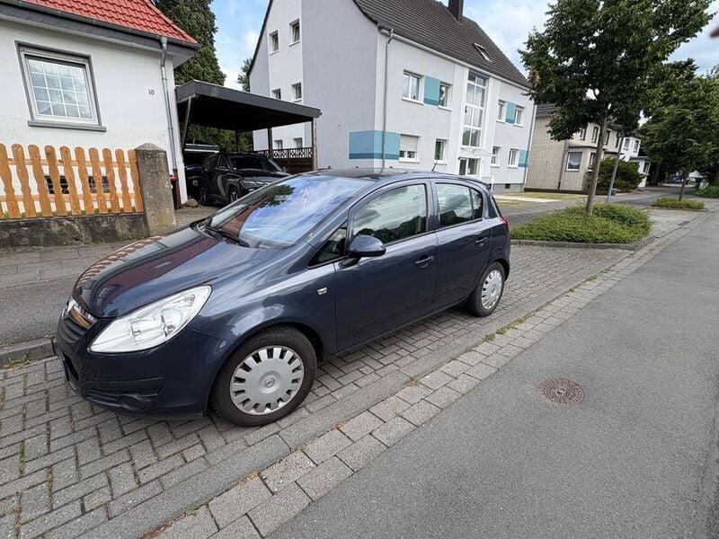 Blau Gebraucht 2009 Opel Corsa Edition Limousine | 2.700 € (Guter Preis) - Bild 1/4