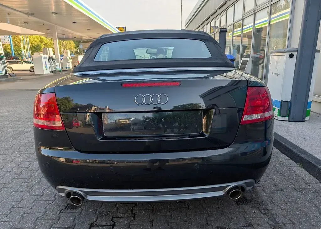 Gebraucht Audi A4 Cabriolet S-Line 163 PS (119 kW) 2008 Schwarz Cabrio