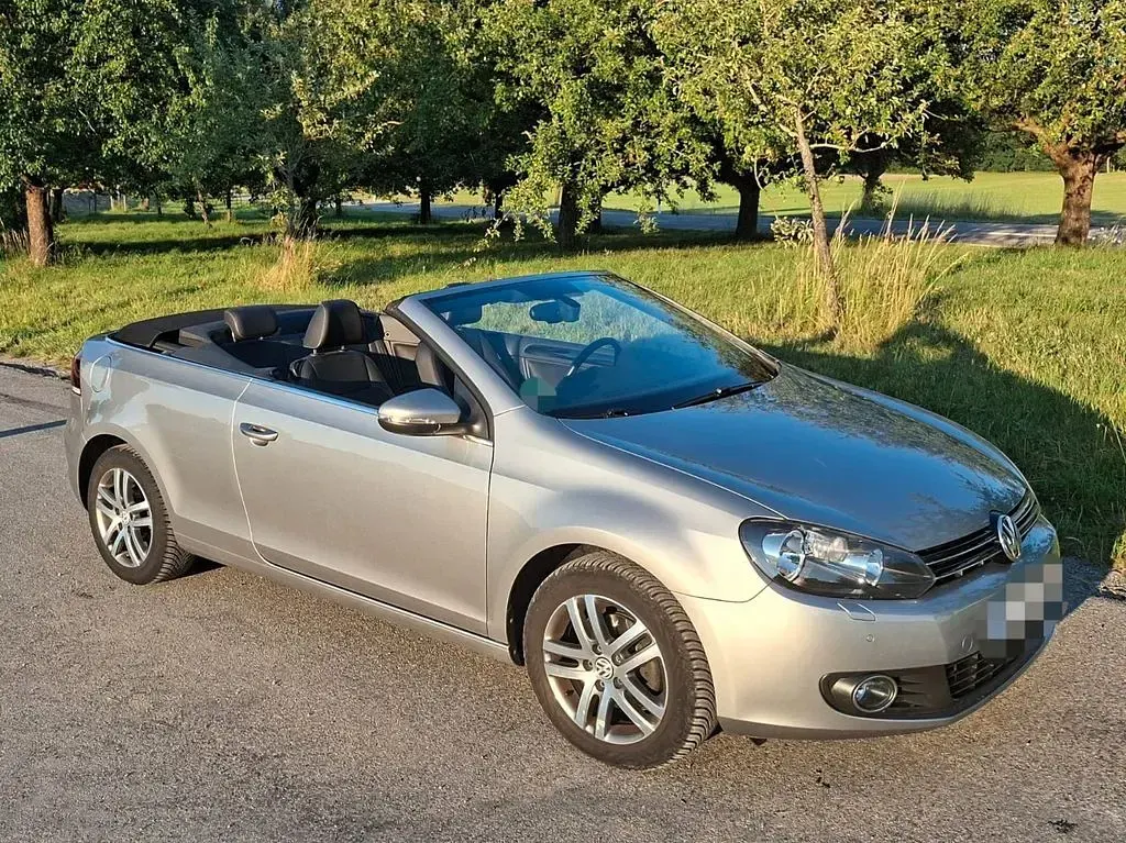 Gebraucht VW Golf Cabriolet 122 PS (89 kW) 2013 Silber Cabrio